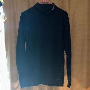 Nike Dark Blue Long Sleeve Performance Shirt